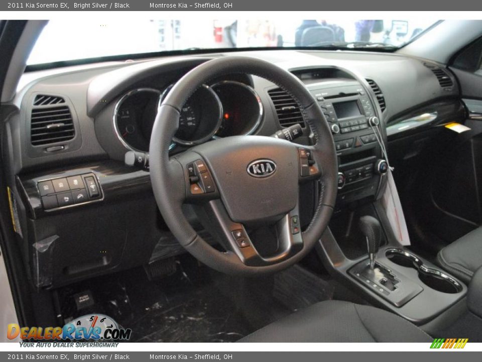 2011 Kia Sorento EX Bright Silver / Black Photo #14