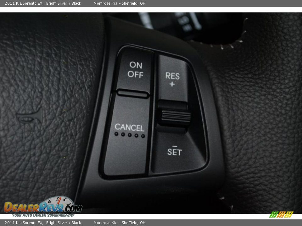 2011 Kia Sorento EX Bright Silver / Black Photo #34