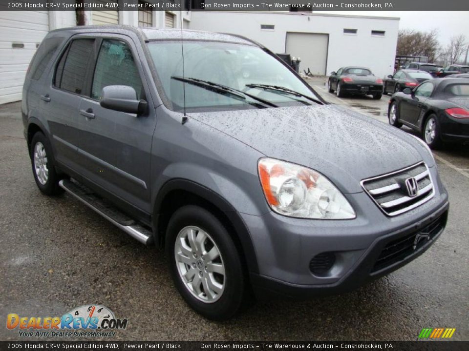 2005 Honda CR-V Special Edition 4WD Pewter Pearl / Black Photo #4