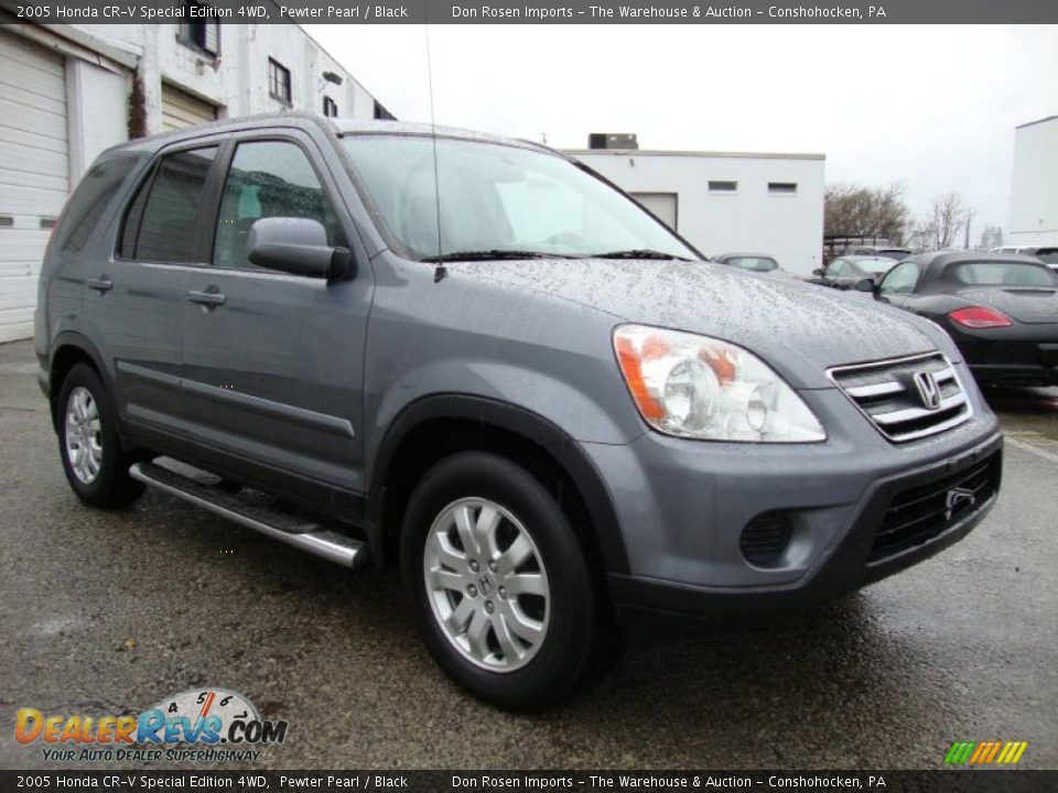 2005 Honda CR-V Special Edition 4WD Pewter Pearl / Black Photo #5