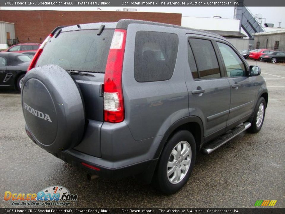 2005 Honda CR-V Special Edition 4WD Pewter Pearl / Black Photo #8
