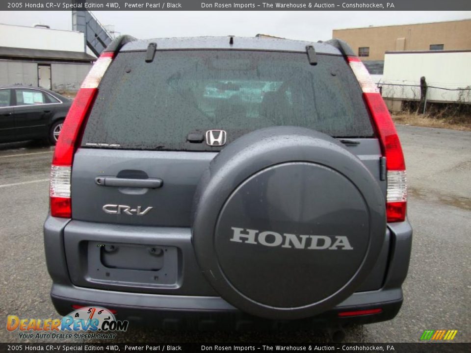 2005 Honda CR-V Special Edition 4WD Pewter Pearl / Black Photo #9