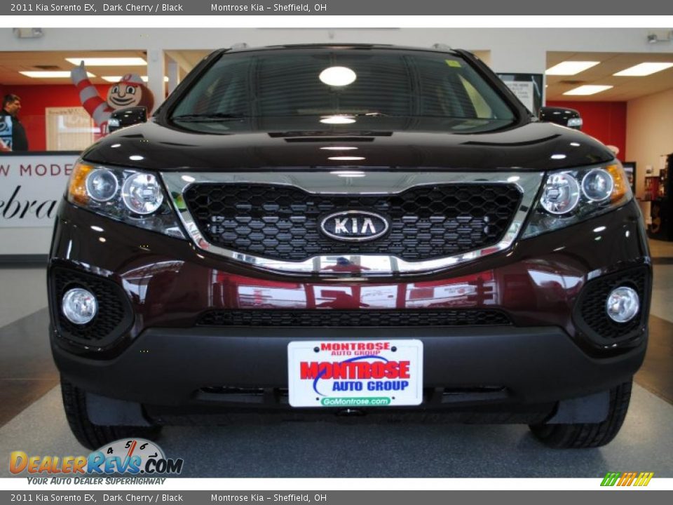2011 Kia Sorento EX Dark Cherry / Black Photo #12