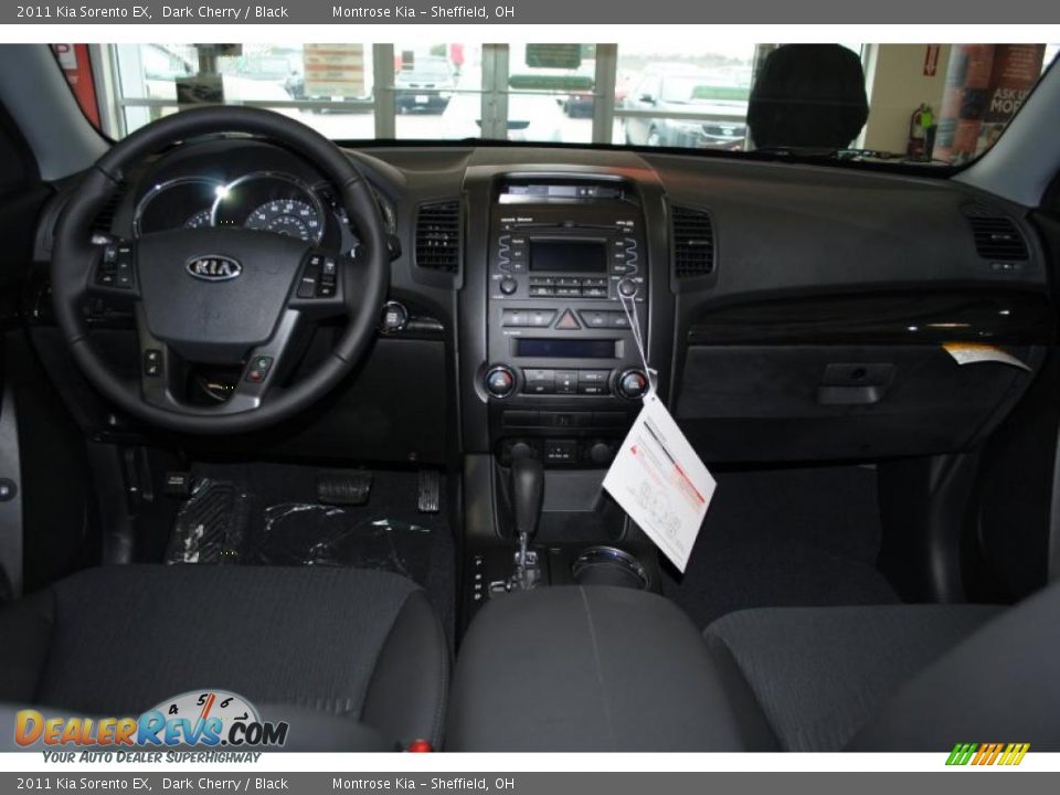 2011 Kia Sorento EX Dark Cherry / Black Photo #13