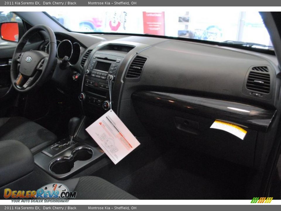 2011 Kia Sorento EX Dark Cherry / Black Photo #15