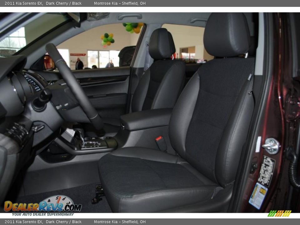 2011 Kia Sorento EX Dark Cherry / Black Photo #16