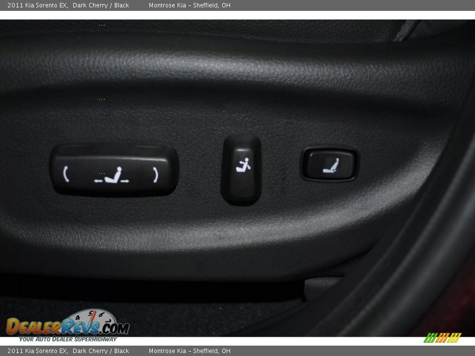 2011 Kia Sorento EX Dark Cherry / Black Photo #17