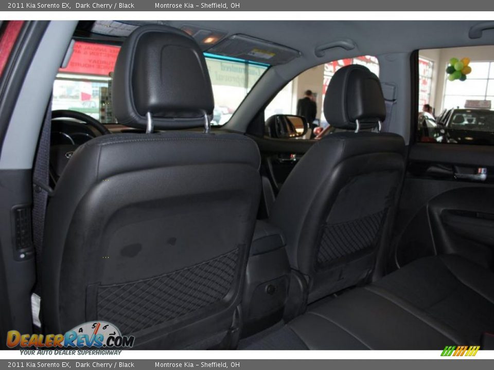 2011 Kia Sorento EX Dark Cherry / Black Photo #18