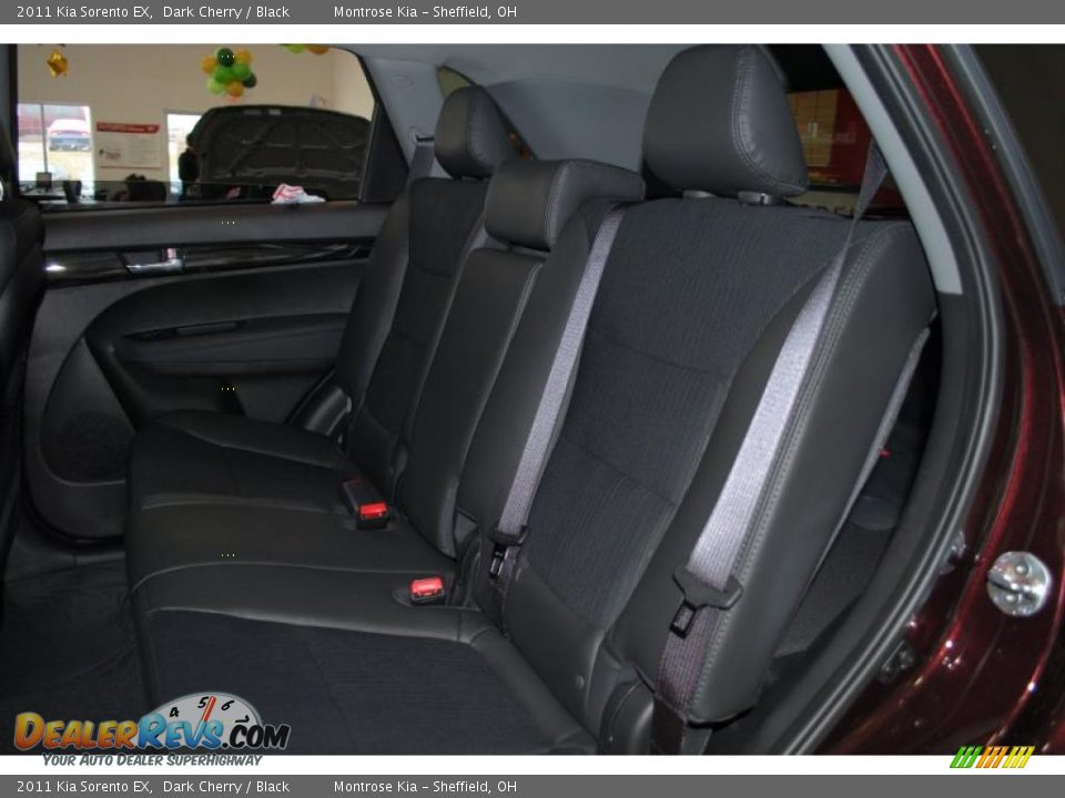 2011 Kia Sorento EX Dark Cherry / Black Photo #19