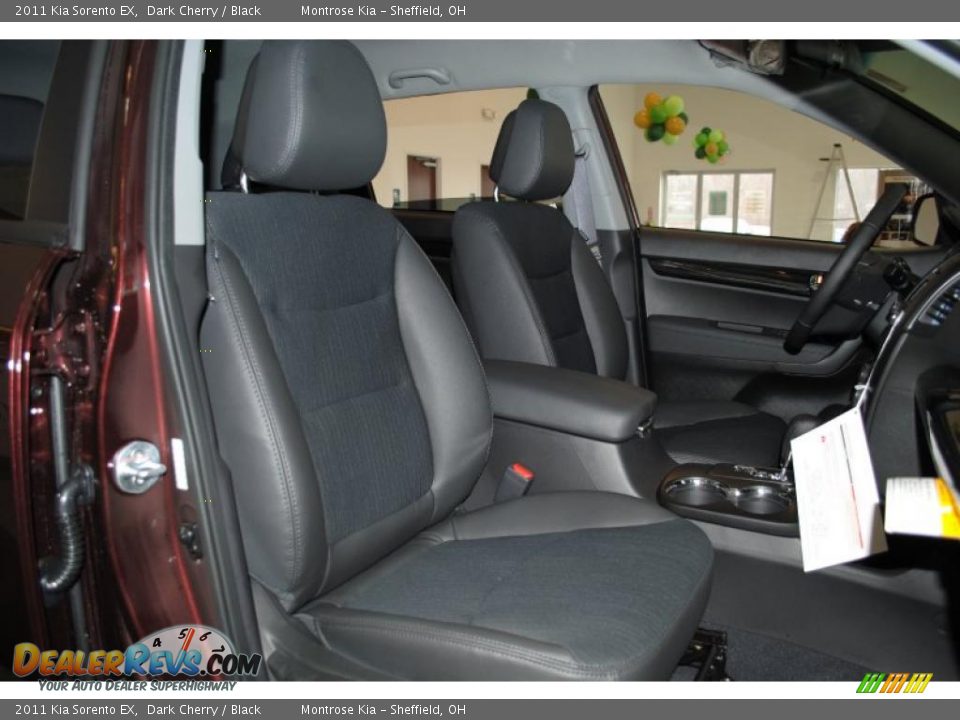2011 Kia Sorento EX Dark Cherry / Black Photo #22