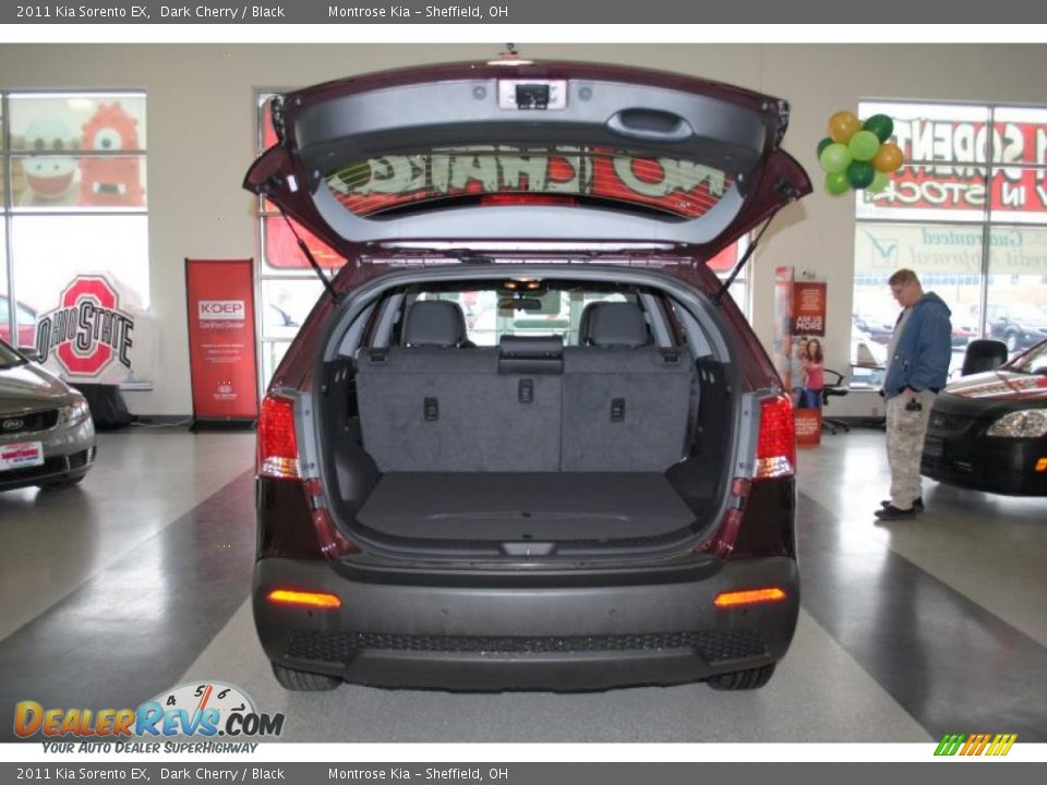 2011 Kia Sorento EX Dark Cherry / Black Photo #27