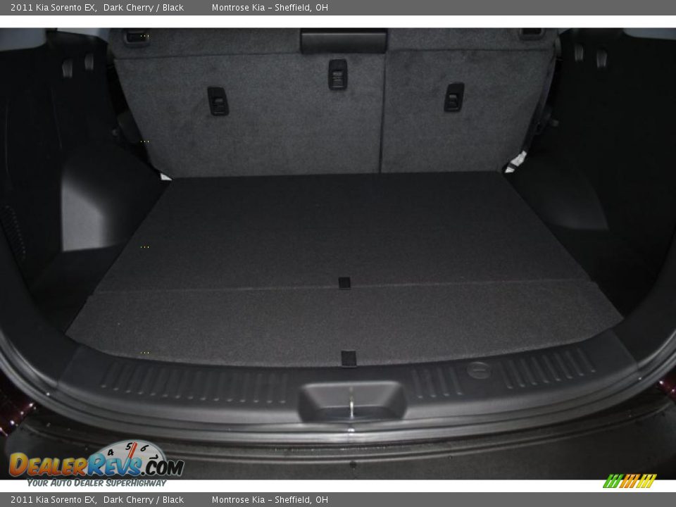 2011 Kia Sorento EX Dark Cherry / Black Photo #28
