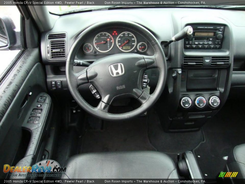 2005 Honda CR-V Special Edition 4WD Pewter Pearl / Black Photo #33