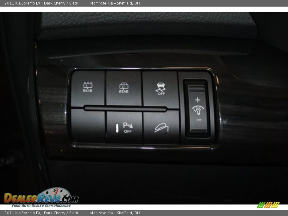 2011 Kia Sorento EX Dark Cherry / Black Photo #31