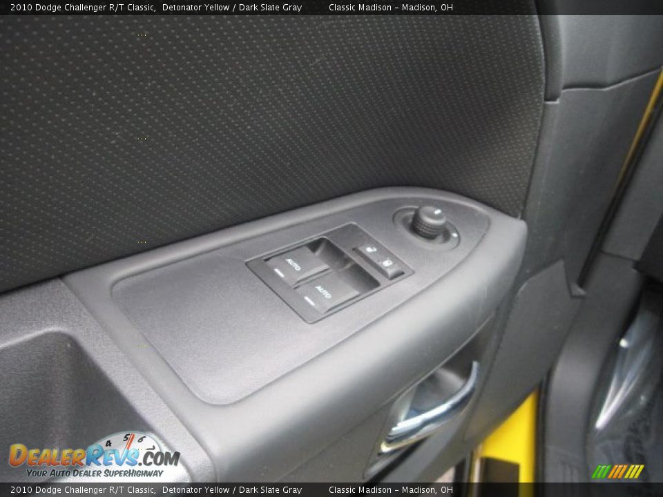 2010 Dodge Challenger R/T Classic Detonator Yellow / Dark Slate Gray Photo #7