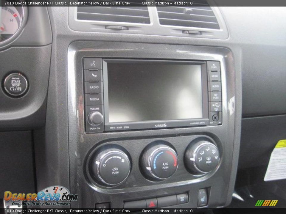 2010 Dodge Challenger R/T Classic Detonator Yellow / Dark Slate Gray Photo #11