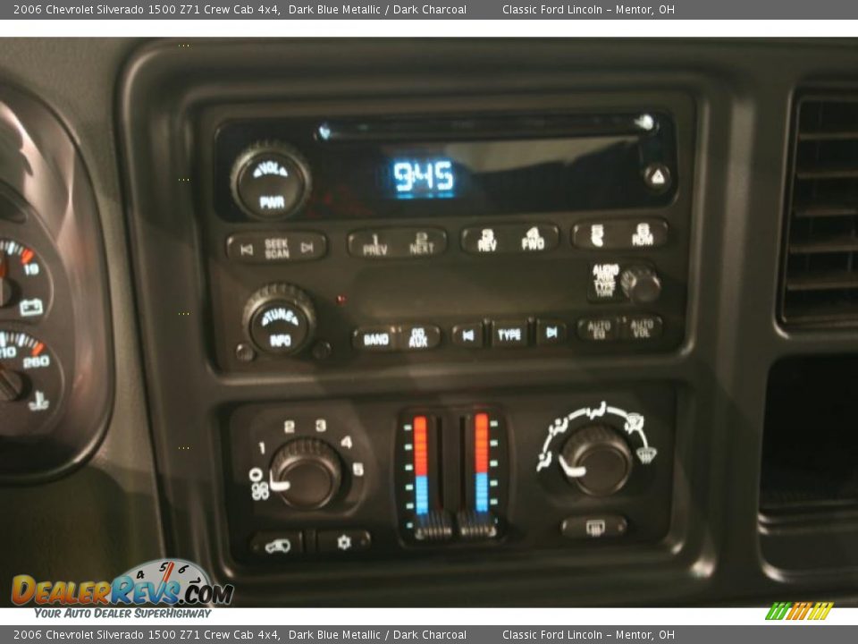 2006 Chevrolet Silverado 1500 Z71 Crew Cab 4x4 Dark Blue Metallic / Dark Charcoal Photo #12