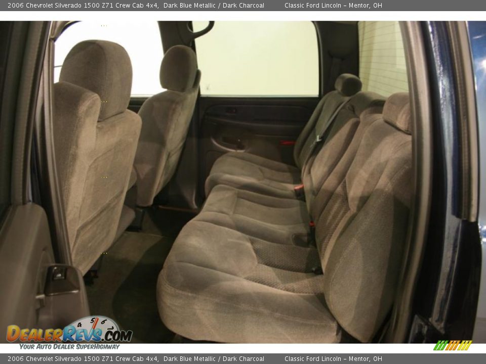2006 Chevrolet Silverado 1500 Z71 Crew Cab 4x4 Dark Blue Metallic / Dark Charcoal Photo #15