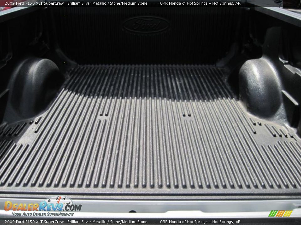 2009 Ford F150 XLT SuperCrew Brilliant Silver Metallic / Stone/Medium Stone Photo #15
