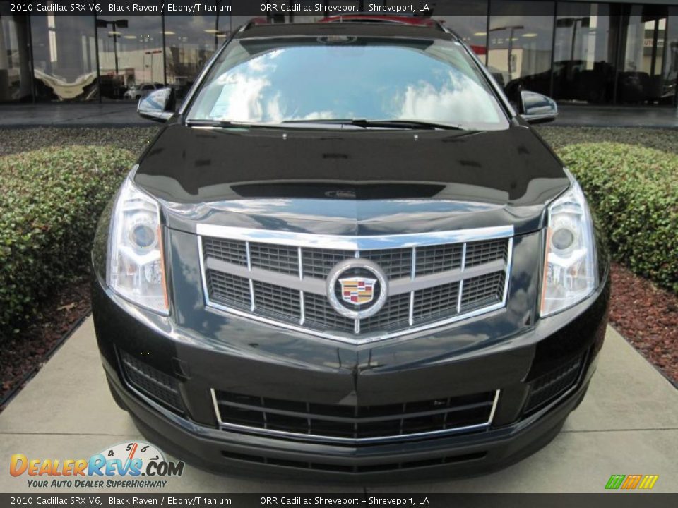 2010 Cadillac SRX V6 Black Raven / Ebony/Titanium Photo #3