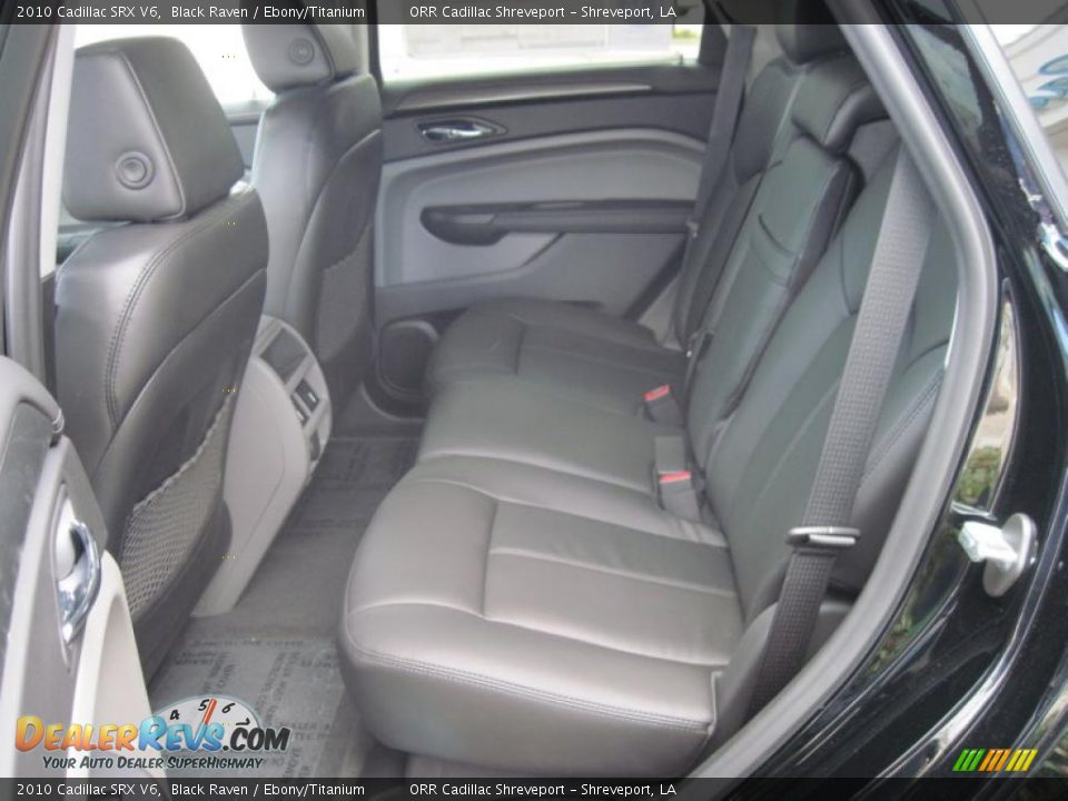 2010 Cadillac SRX V6 Black Raven / Ebony/Titanium Photo #6
