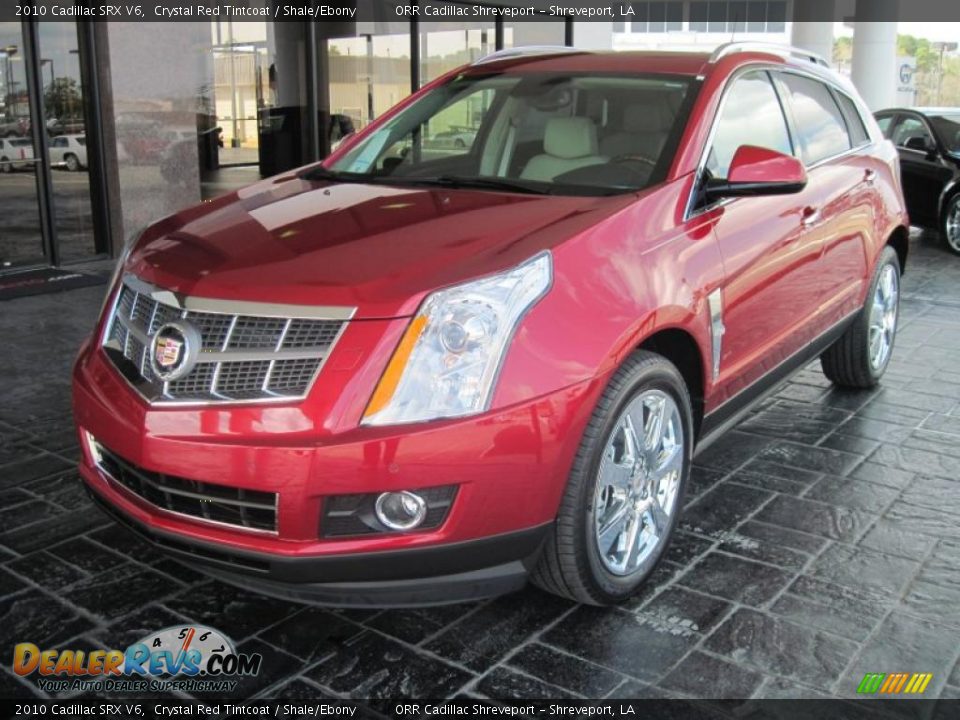 2010 Cadillac SRX V6 Crystal Red Tintcoat / Shale/Ebony Photo #1