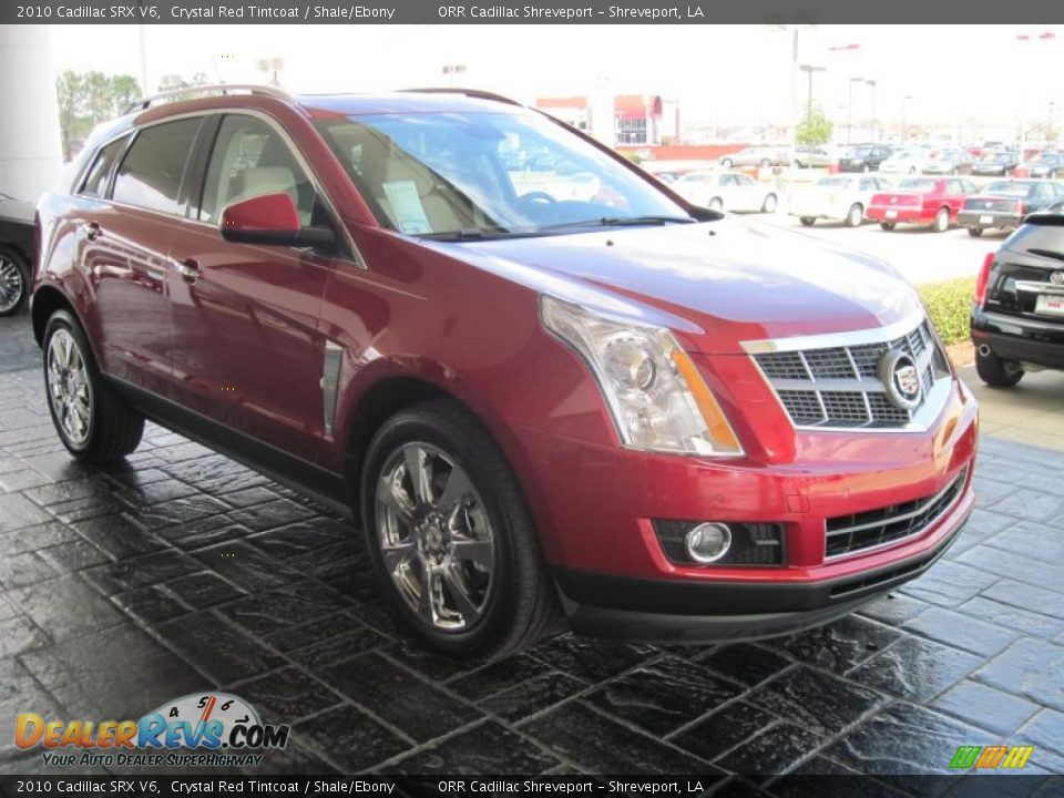 2010 Cadillac SRX V6 Crystal Red Tintcoat / Shale/Ebony Photo #2