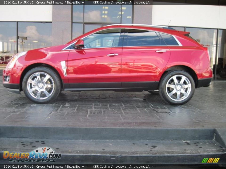 2010 Cadillac SRX V6 Crystal Red Tintcoat / Shale/Ebony Photo #3