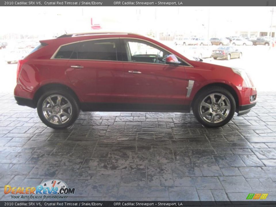2010 Cadillac SRX V6 Crystal Red Tintcoat / Shale/Ebony Photo #4