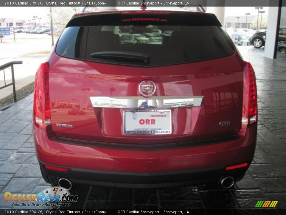 2010 Cadillac SRX V6 Crystal Red Tintcoat / Shale/Ebony Photo #6