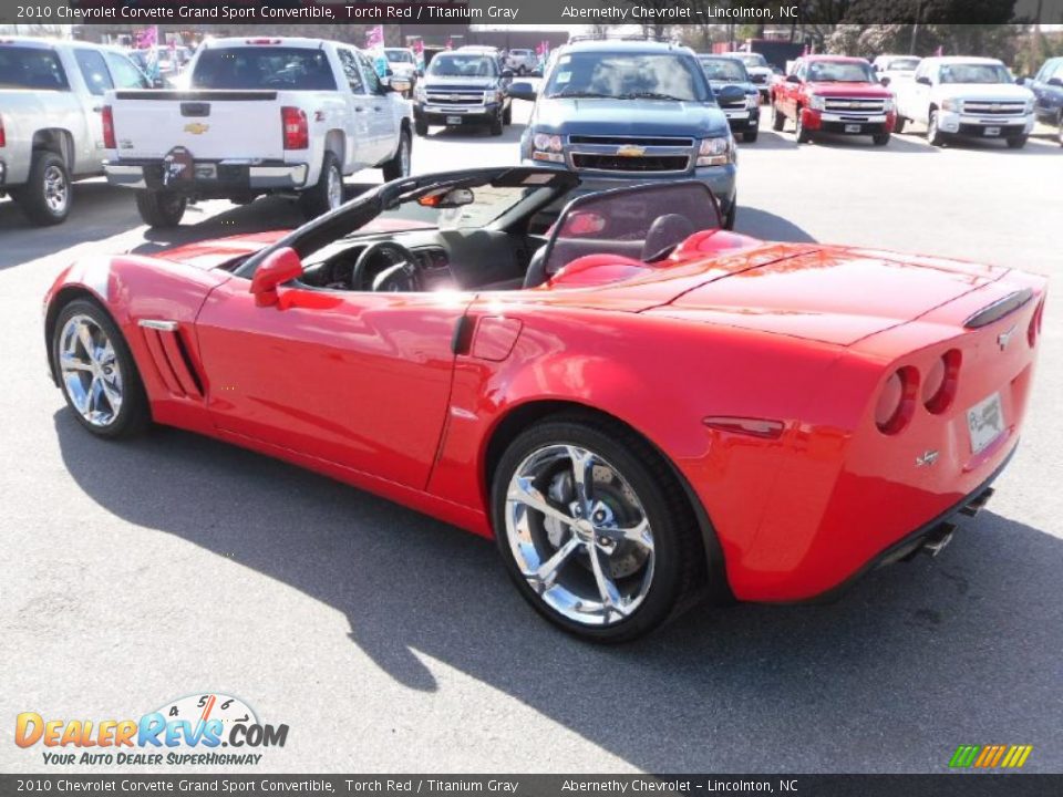 2010 Chevrolet Corvette Grand Sport Convertible Torch Red / Titanium Gray Photo #2