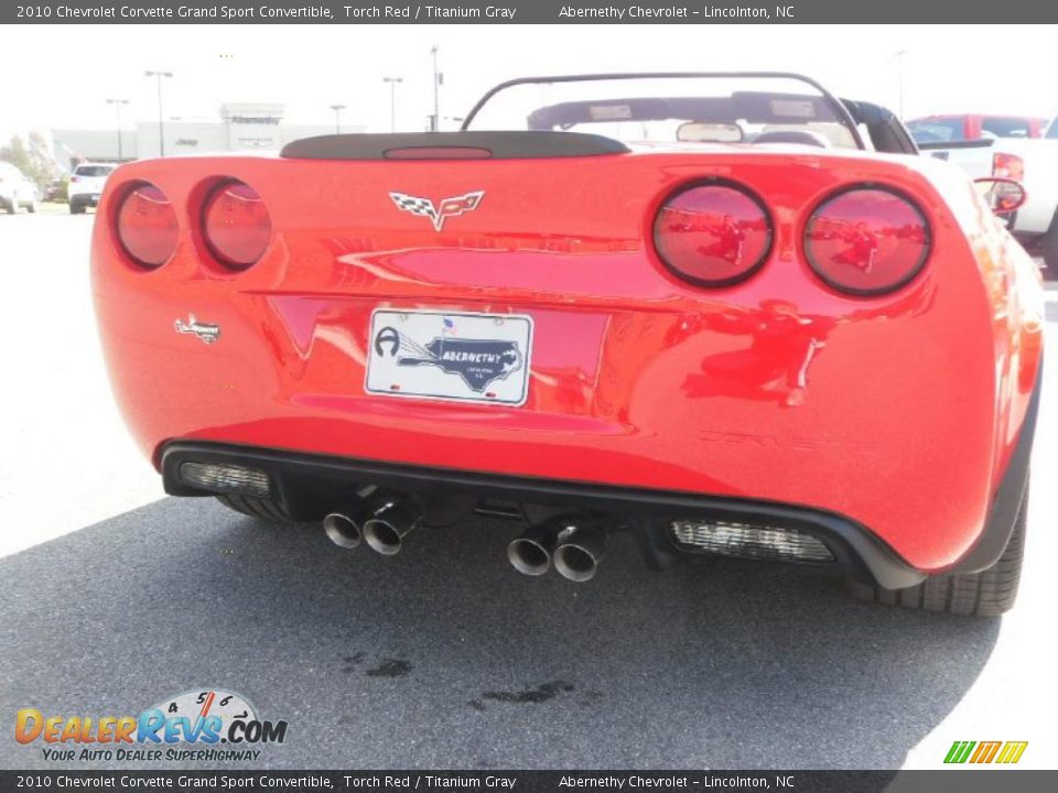 2010 Chevrolet Corvette Grand Sport Convertible Torch Red / Titanium Gray Photo #3