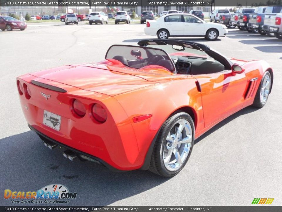 2010 Chevrolet Corvette Grand Sport Convertible Torch Red / Titanium Gray Photo #4