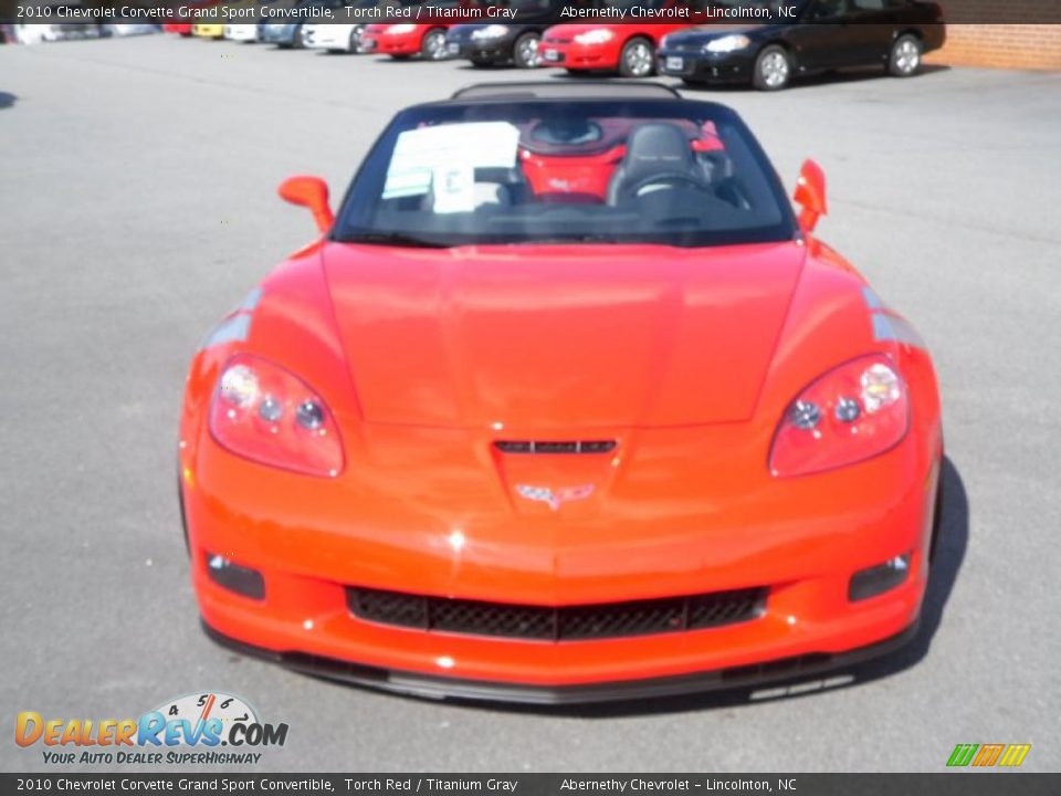 2010 Chevrolet Corvette Grand Sport Convertible Torch Red / Titanium Gray Photo #6