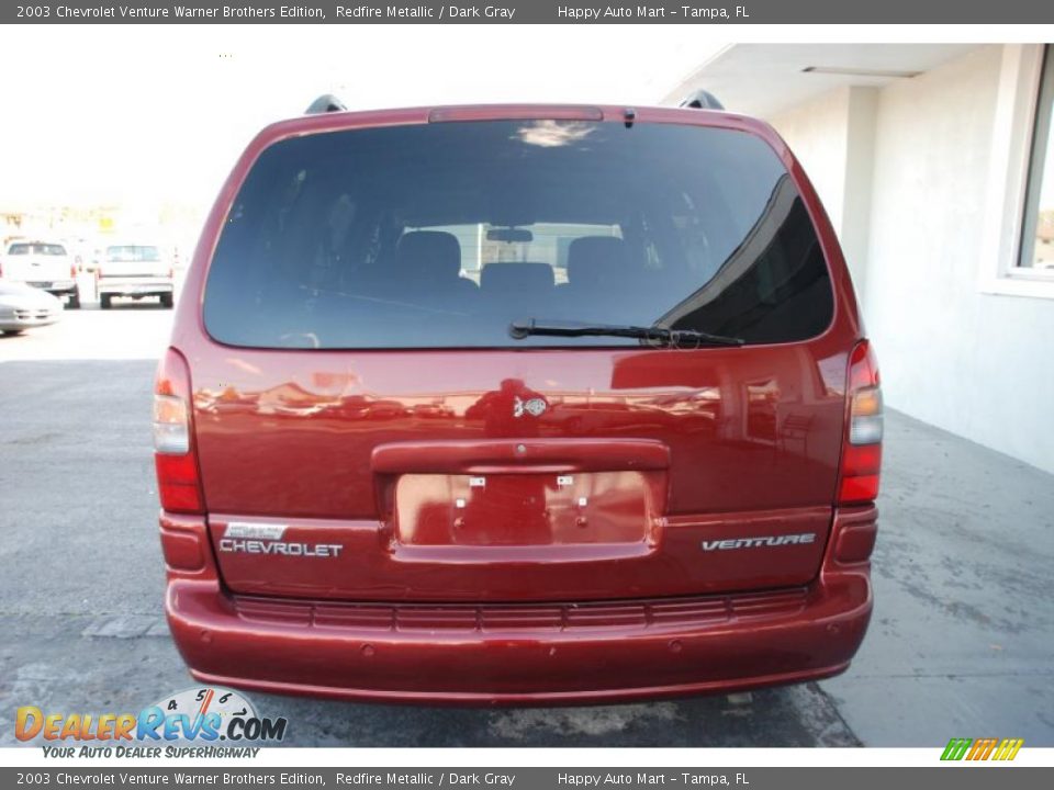 2003 Chevrolet Venture Warner Brothers Edition Redfire Metallic / Dark Gray Photo #4