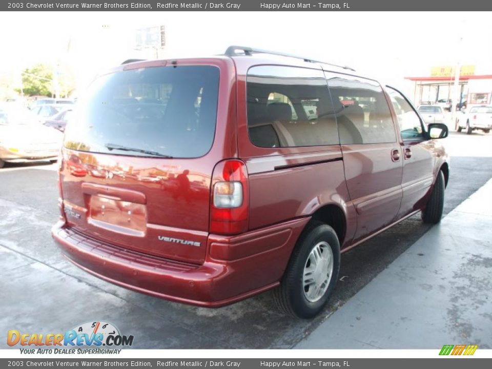 2003 Chevrolet Venture Warner Brothers Edition Redfire Metallic / Dark Gray Photo #7