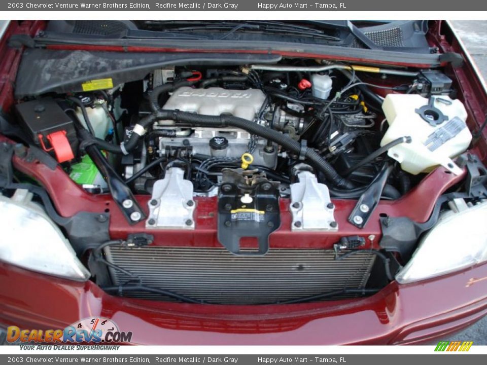 2003 Chevrolet Venture Warner Brothers Edition Redfire Metallic / Dark Gray Photo #34