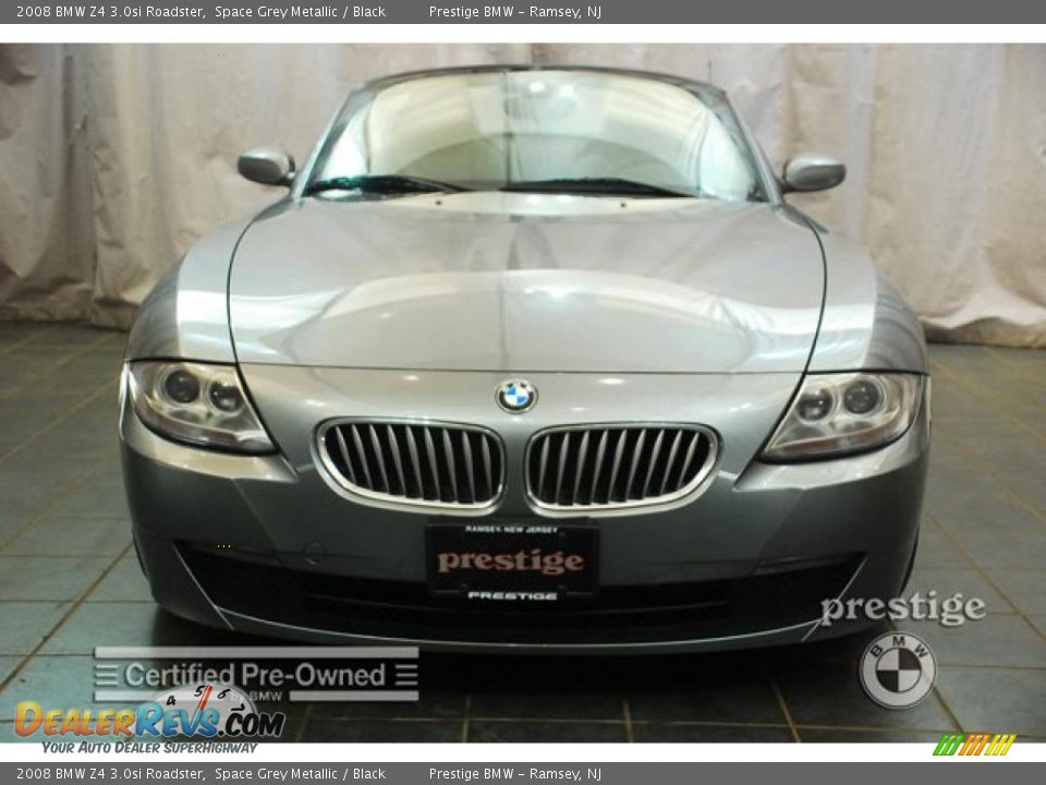 2008 BMW Z4 3.0si Roadster Space Grey Metallic / Black Photo #7