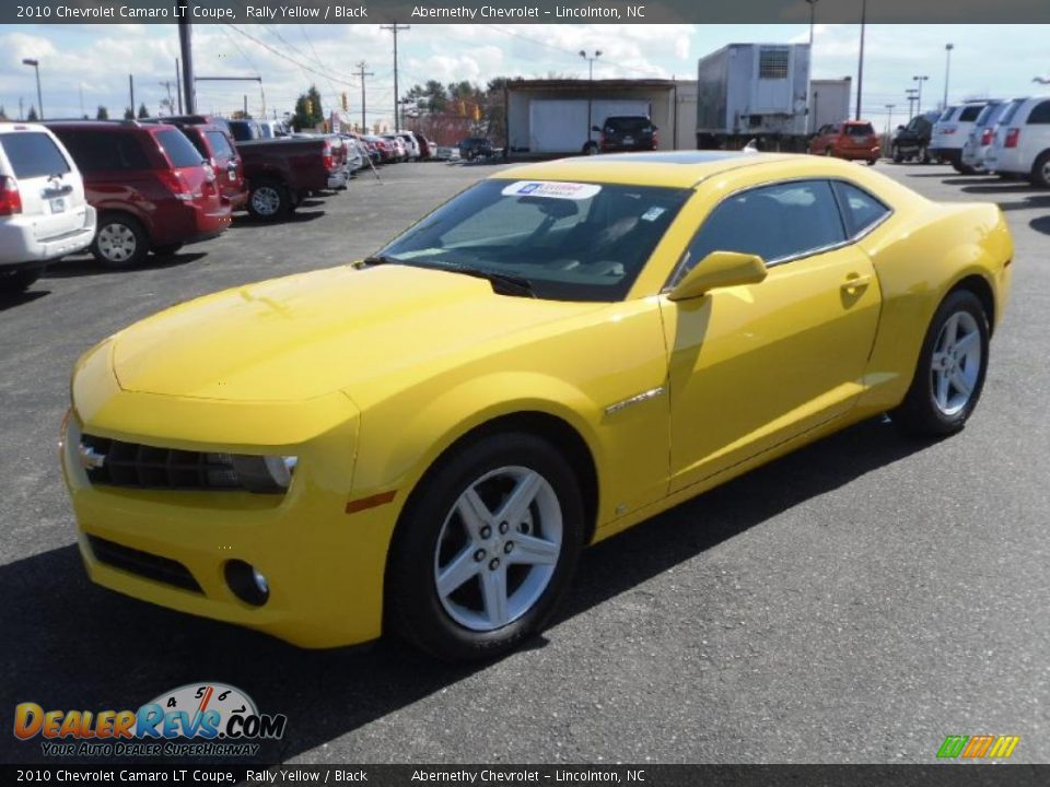 2010 Chevrolet Camaro LT Coupe Rally Yellow / Black Photo #1