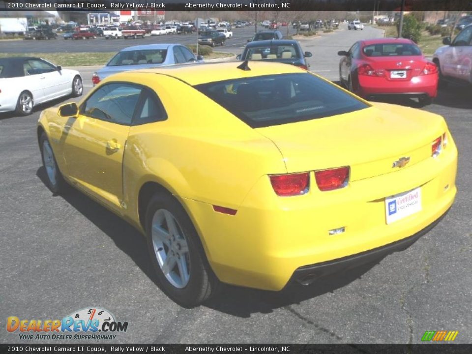 2010 Chevrolet Camaro LT Coupe Rally Yellow / Black Photo #2