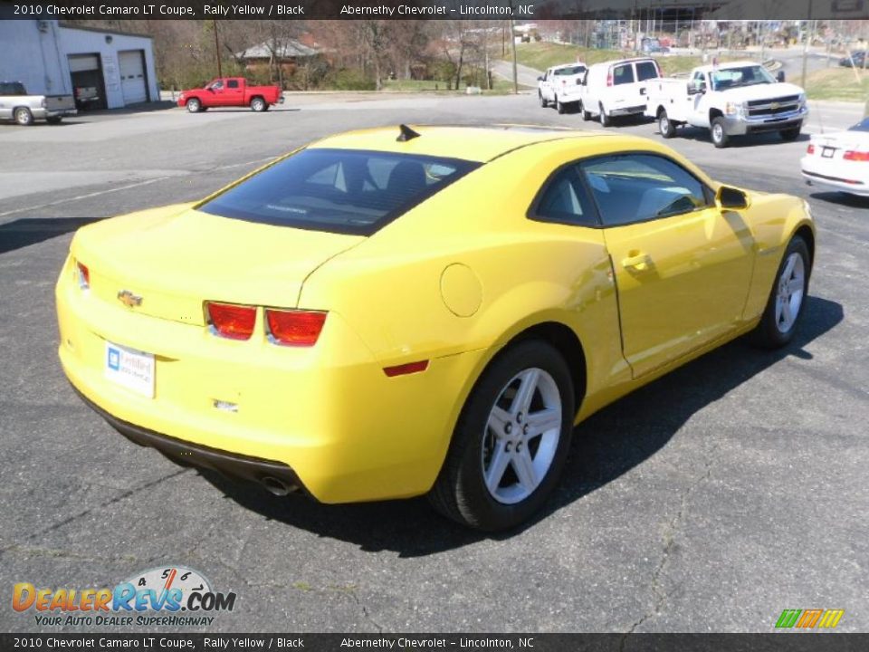 2010 Chevrolet Camaro LT Coupe Rally Yellow / Black Photo #3