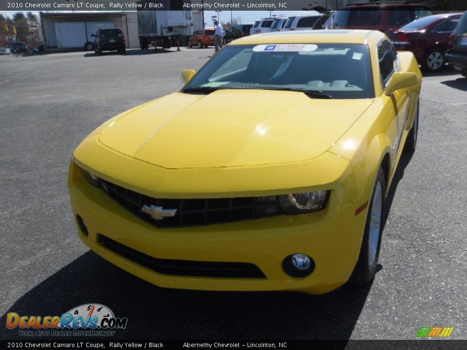2010 Chevrolet Camaro LT Coupe Rally Yellow / Black Photo #5