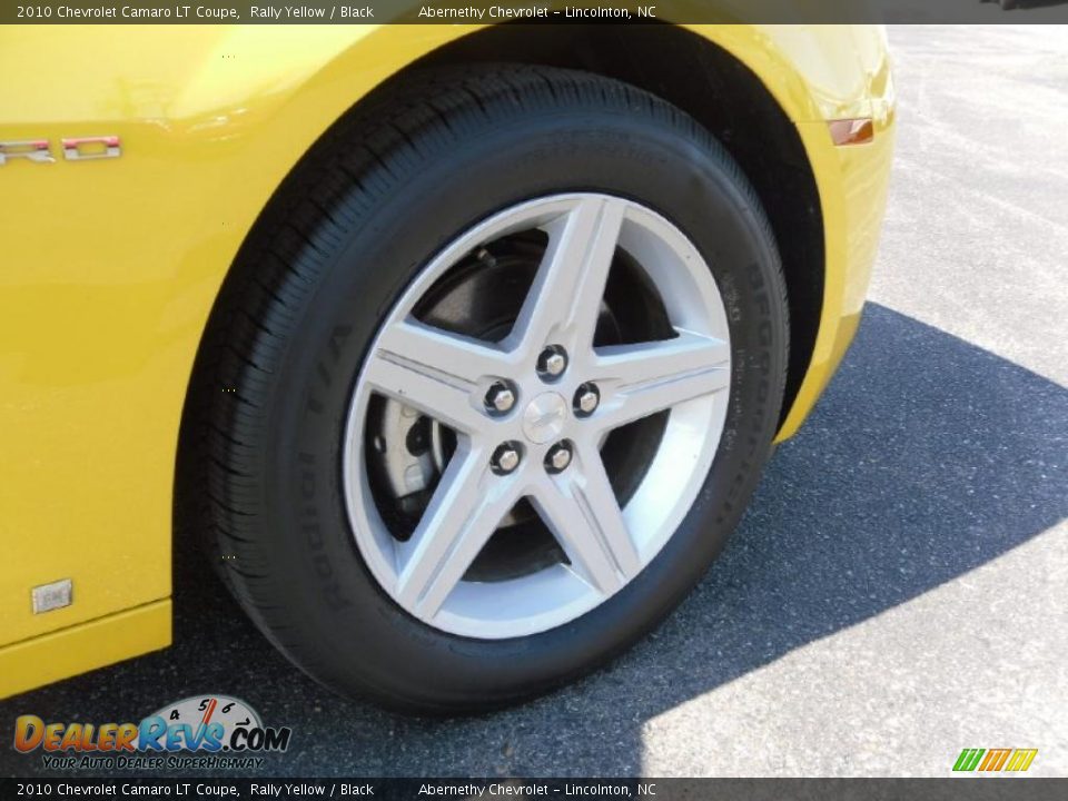 2010 Chevrolet Camaro LT Coupe Rally Yellow / Black Photo #15