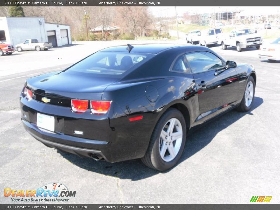 2010 Chevrolet Camaro LT Coupe Black / Black Photo #4