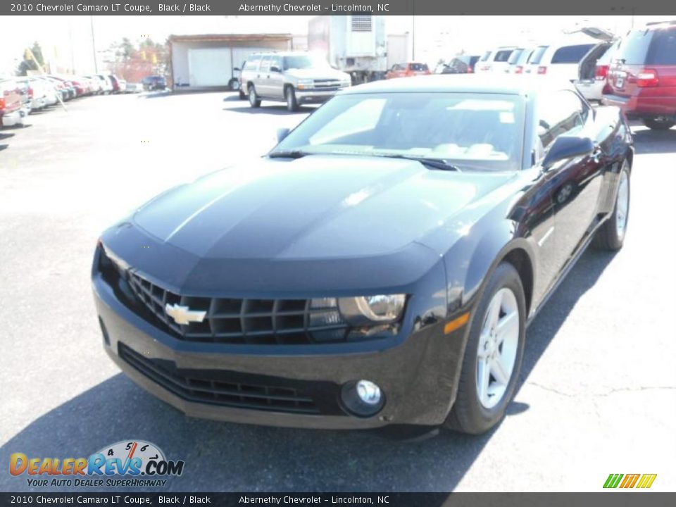 2010 Chevrolet Camaro LT Coupe Black / Black Photo #6