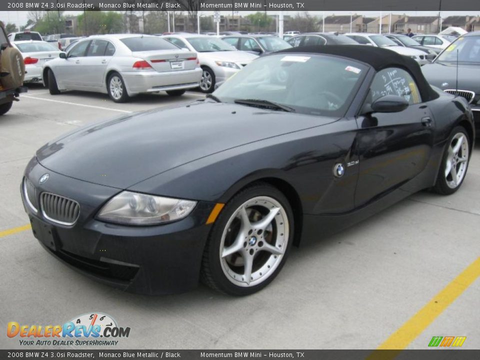 2008 BMW Z4 3.0si Roadster Monaco Blue Metallic / Black Photo #1