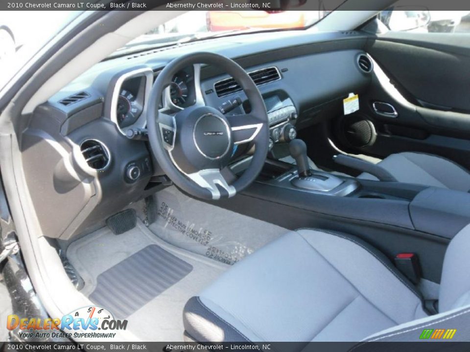 2010 Chevrolet Camaro LT Coupe Black / Black Photo #13