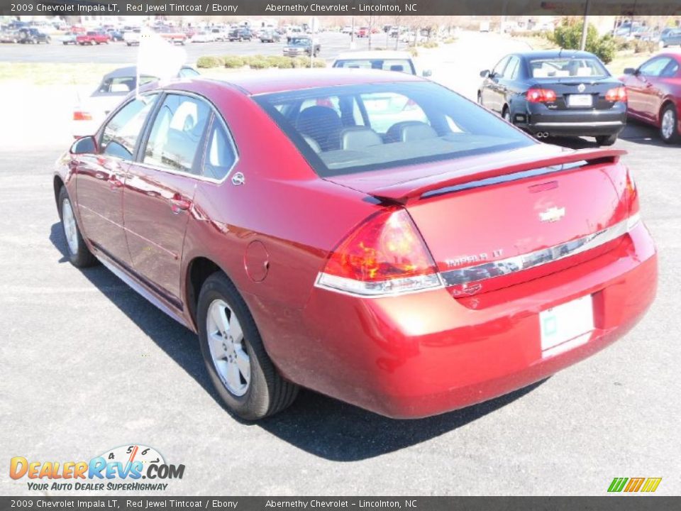2009 Chevrolet Impala LT Red Jewel Tintcoat / Ebony Photo #2