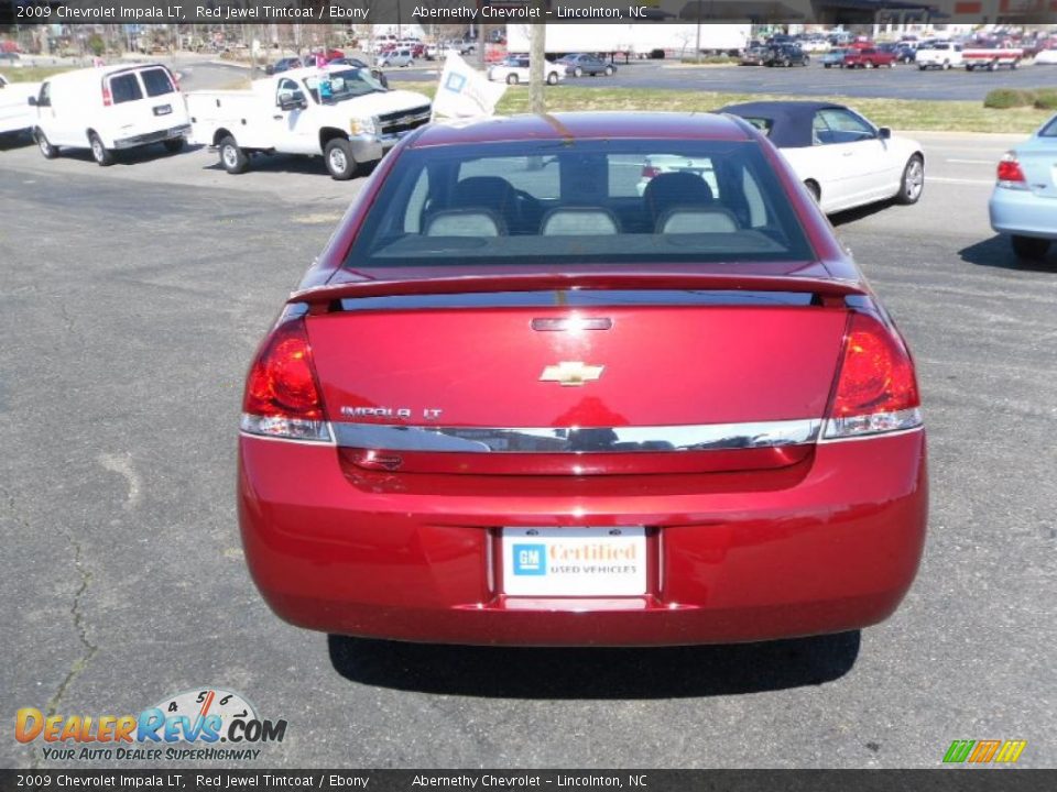 2009 Chevrolet Impala LT Red Jewel Tintcoat / Ebony Photo #3