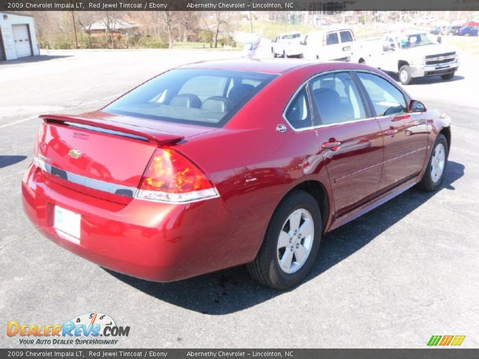 2009 Chevrolet Impala LT Red Jewel Tintcoat / Ebony Photo #4